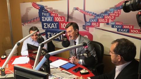 Ο Κυριάκος Μητσοτάκης στον ΣΚΑΪ 100,3
